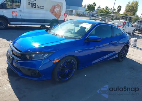 2019 Honda Civic Sport from USA, damaged, VIN 2HGFC4B88KH303202